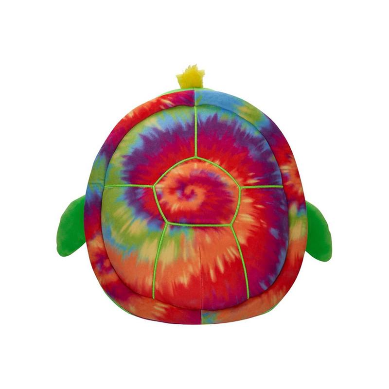 Squishmallows Tartaruga Verde TIE DYE Lars 30cm - Imagem 