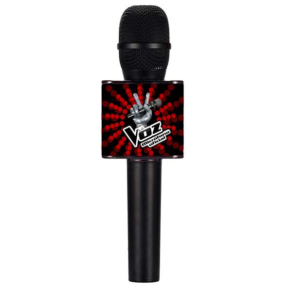 Micrófono Karaoke La Voz Negro - Imagen 1