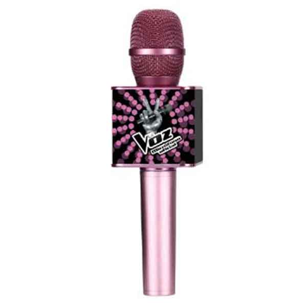 Micròfon Karaoke La Voz Rosa - Imatge 1