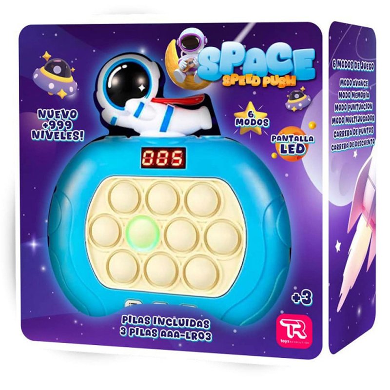 Joc sensorial Pop It Speed Push Espai