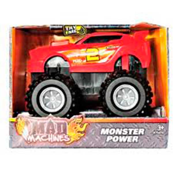 Cotxe Monster Vermell Nº2 Llums i Sons - Imatge 1
