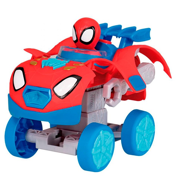 Spidey Vehículo Transformable y Figura - Imagen 1