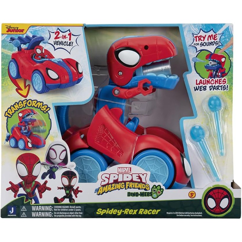 Spidey Ve?culo Rex Racer 2 em 1