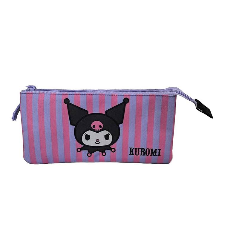 Kuromi Estuche Triple 23cm