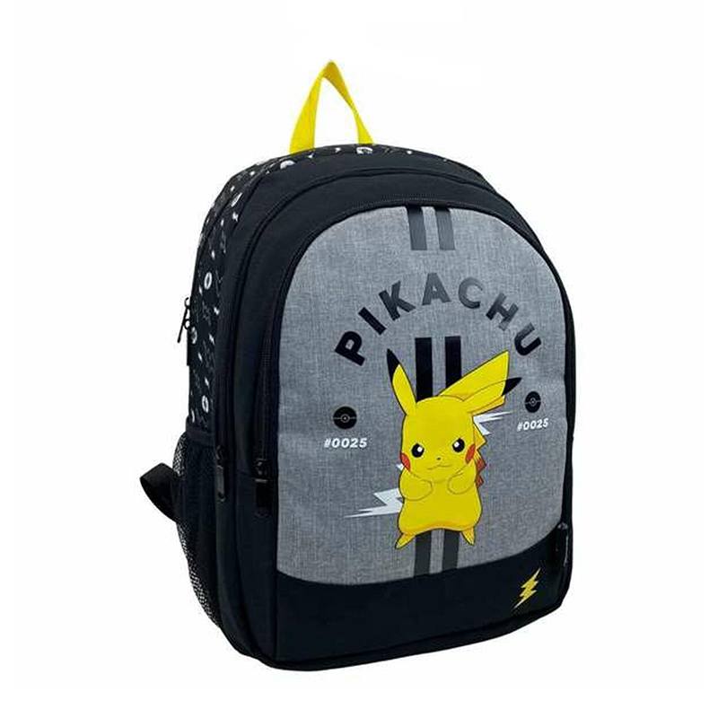 Pokémon Mochila Gris Pikachu 44cm
