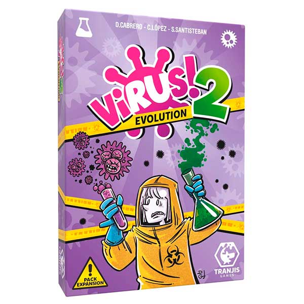 Jogo de Tabuleiro de Cartas Expansão Virus 2 Evolution - Imagem 1