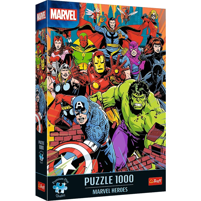 Puzzle 1000 pcs Marvel Héroes Premium