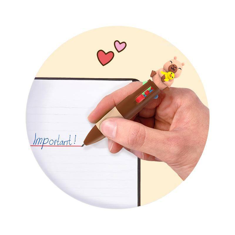 Bolígrafo Multicolor Capibara - Imagen 2