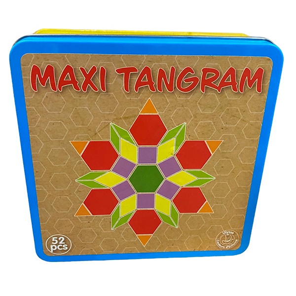 Jogo de Tabuleiro Maxi Tangram - Imagem 1