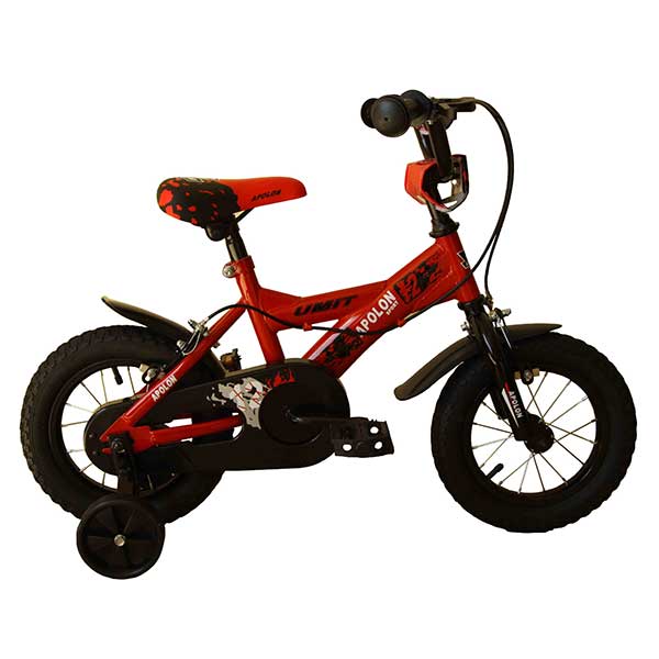 Bicicleta Infantil Apolon Vermella amb Casc 12 - Imatge 1
