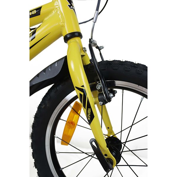 Bicicleta Infantil 18 Pulgadas UMIT ALUMINIO 180 Amarilla Aluminio - Imatge 4