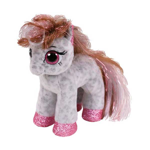 Peluche Ty Beanie Boos Pony Cinnamon 15cm - Imagen 1