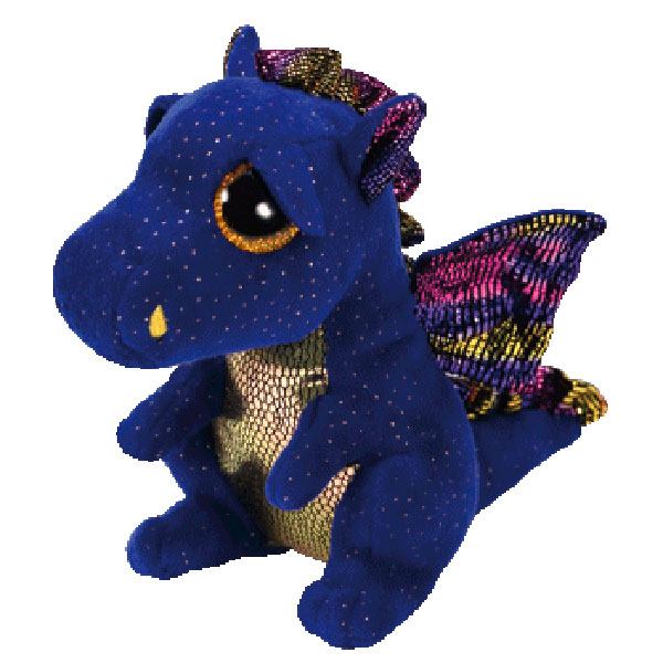 Peluche Dragon Saffire Azul Boos 15cm - Imagen 1