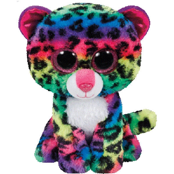 Peluche Leopardo Colors Dotty Boos 15cm - Imagen 1