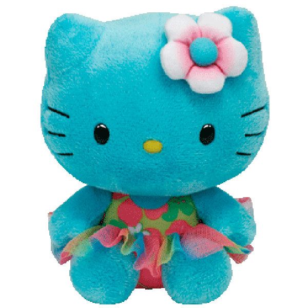 Peluche Hello Kitty Turquesa 15cm - Imagen 1