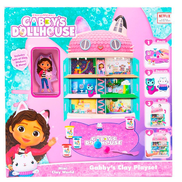 Gabby's Dollhouse Playset Arcilla - Imagen 1