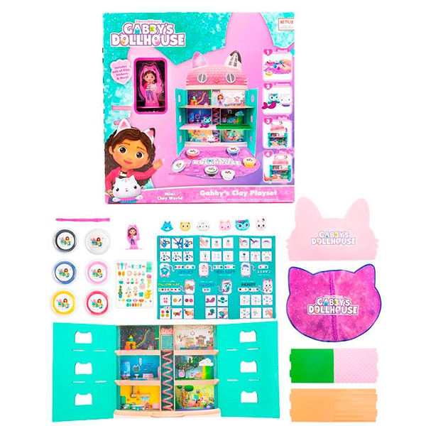 Gabby's Dollhouse Playset Arcilla - Imagen 2