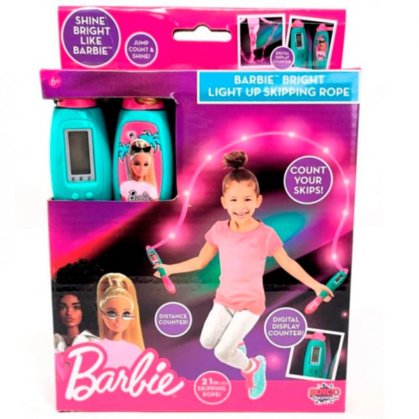 Barbie Corda de Salto com Contador de Voltas e Luz - Imagem 1