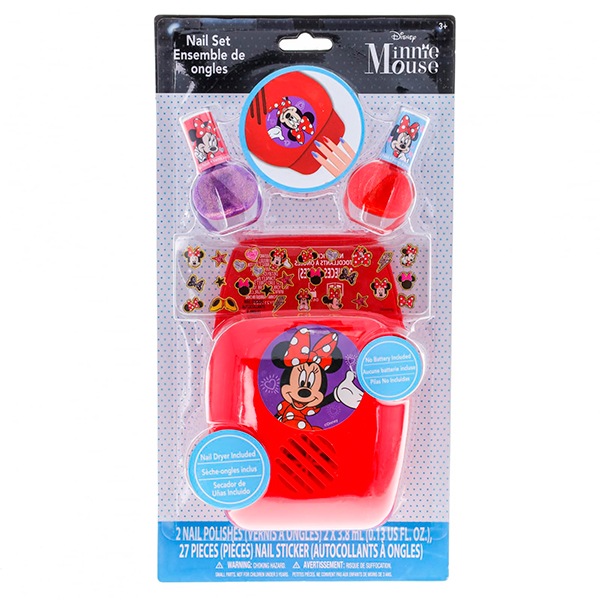 Disney Minnie Mouse Secador de Uñas con Esmalte - Imagen 1