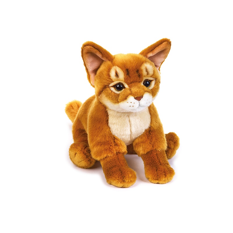Peluche Gatinho Chris Castanho 30cm