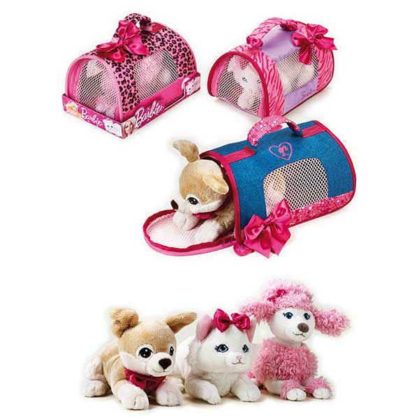 Barbie Peluche Animalito con Porta Mascotas - Imagen 1