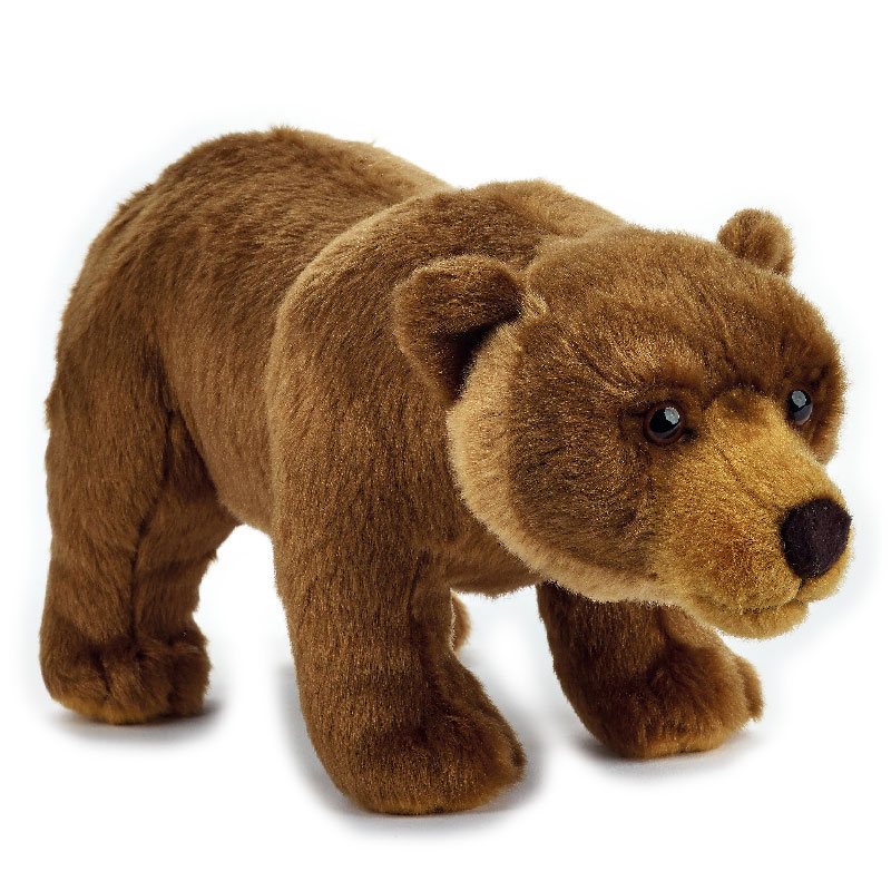 National Geographic Peluche Oso Grizzly 27cm