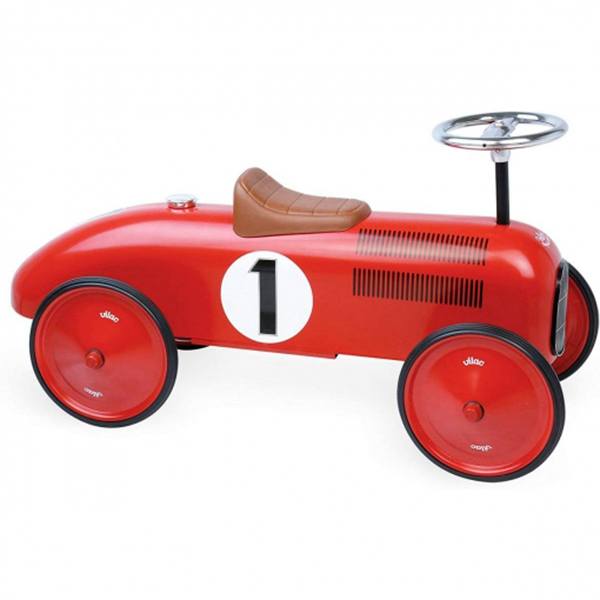 Cotxe Vermell Vintage Correpassadissos - Imatge 1