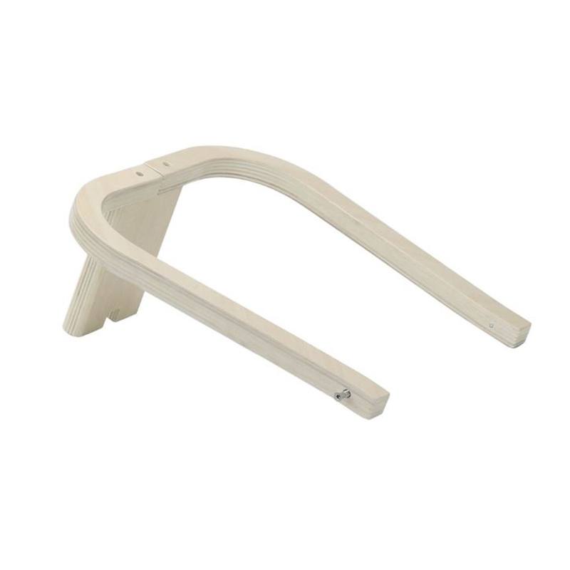 Caballo Balancín Blanco de Madera - Imagen 2