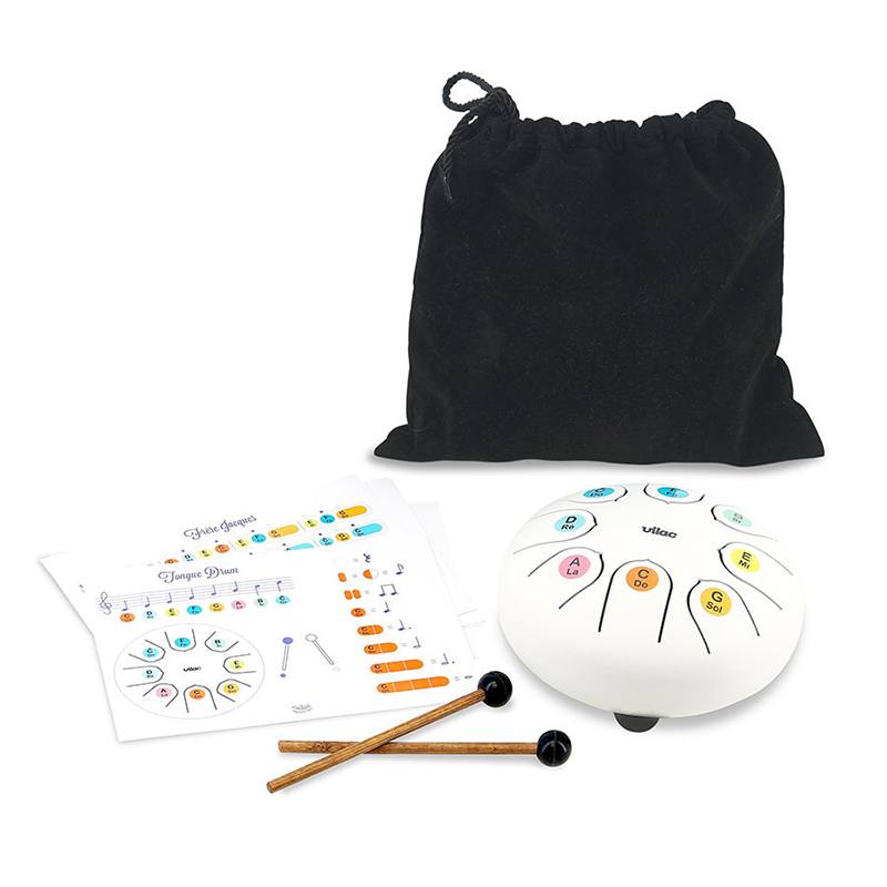 Tambor de lengua xilófono de metal - Imagen 1