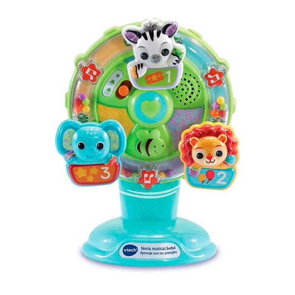 Noria Musical Bebé Aprende con Animales