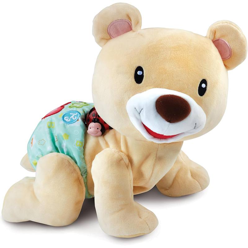 Urso Rastejante Castanho Claro - Imagem 1