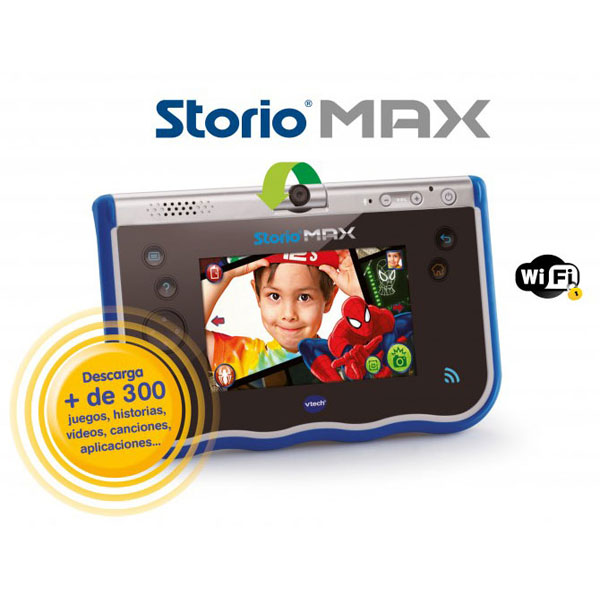Vtech Tablet Consola Storio Max Azul - Imatge 1