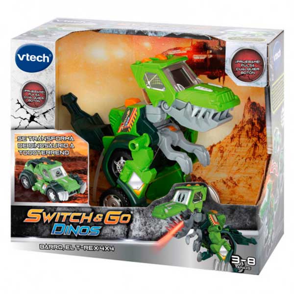 Switch&Go Barro el T-Rex 4x4 - Imagem 2