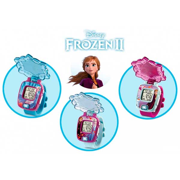 Vtech Frozen 2 Reloj Digital Mágico Educativo - Imagen 1