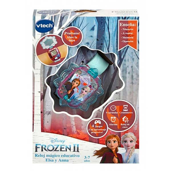 Vtech Frozen 2 Reloj Digital Mágico Educativo - Imagen 3
