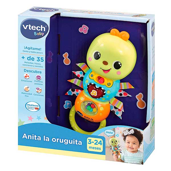 Vtech Sonajero Infantil Anita la Oruguita - Imagen 2