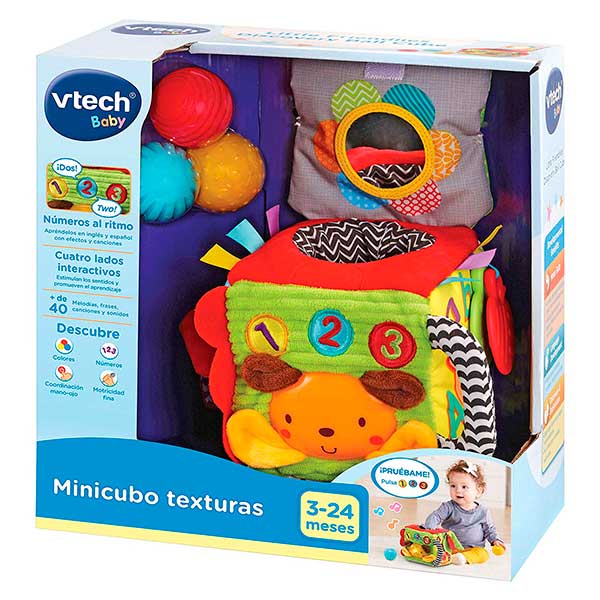 Vtech Minicubo Texturas Infantil - Imagen 2