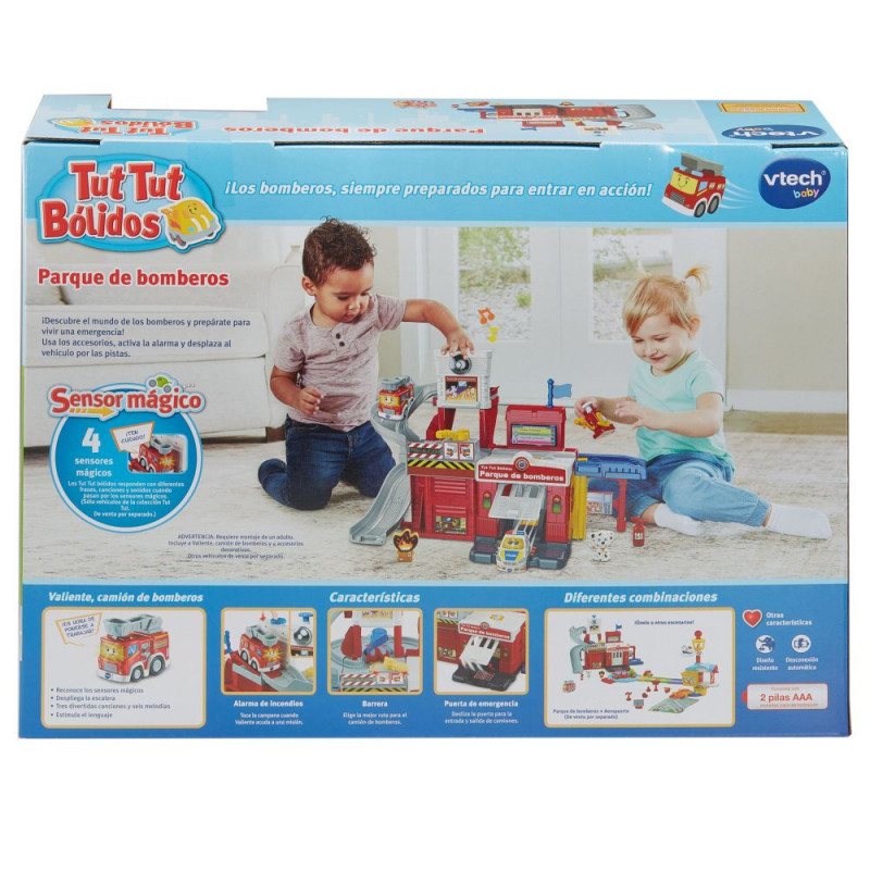 Vtech - Carros de corrida do Corpo de Bombeiros Tut Tut - Imagem 4