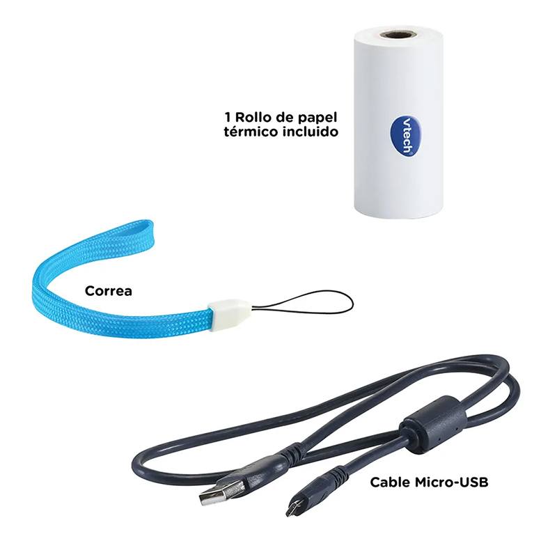 Kidizoom Print Camera de fotos infantil Azul V2 - Imagem 3