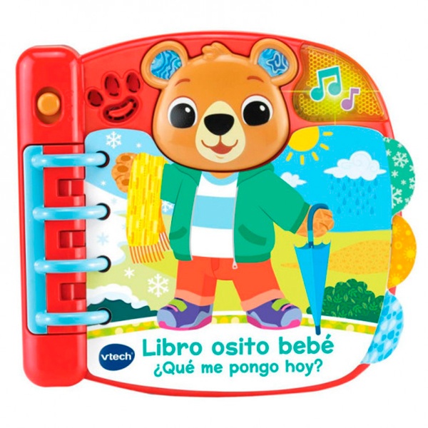 Livro Bebê Urso O que eu visto hoje? - Imagem 1