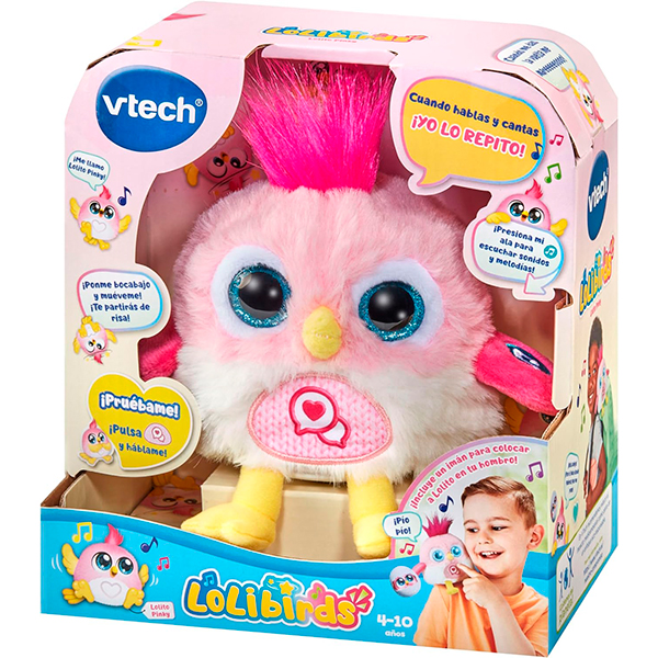 LoLibirds Animal de Estimação Interativo Lolito Pinky - Imagem 3