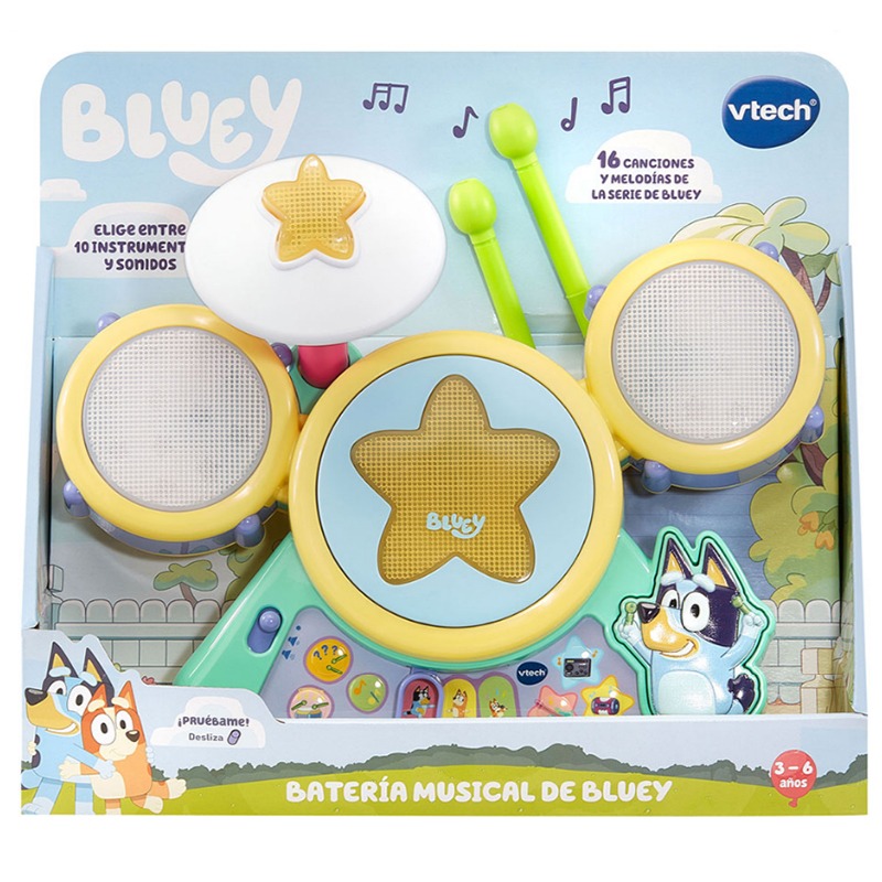 Bluey Bateria Musical - Imagem 1