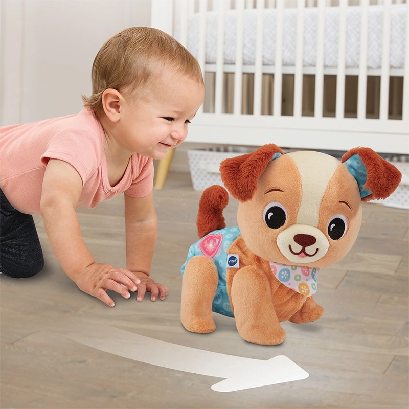 Baby mascote de peluche Cachorrinho Passinhos - Imagem 1