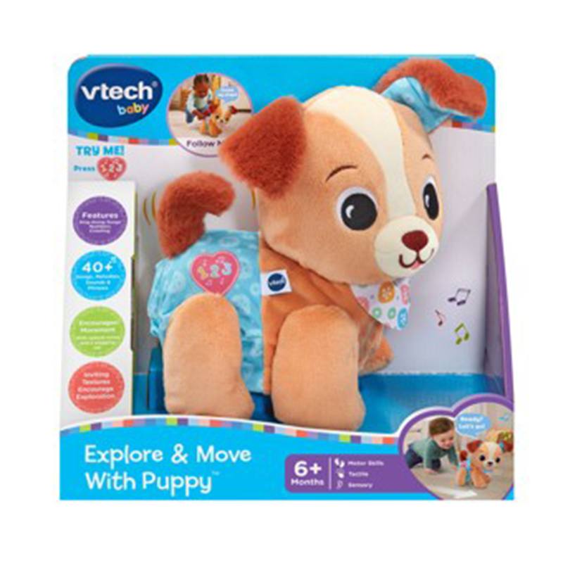 Baby mascote de peluche Cachorrinho Passinhos - Imagem 3