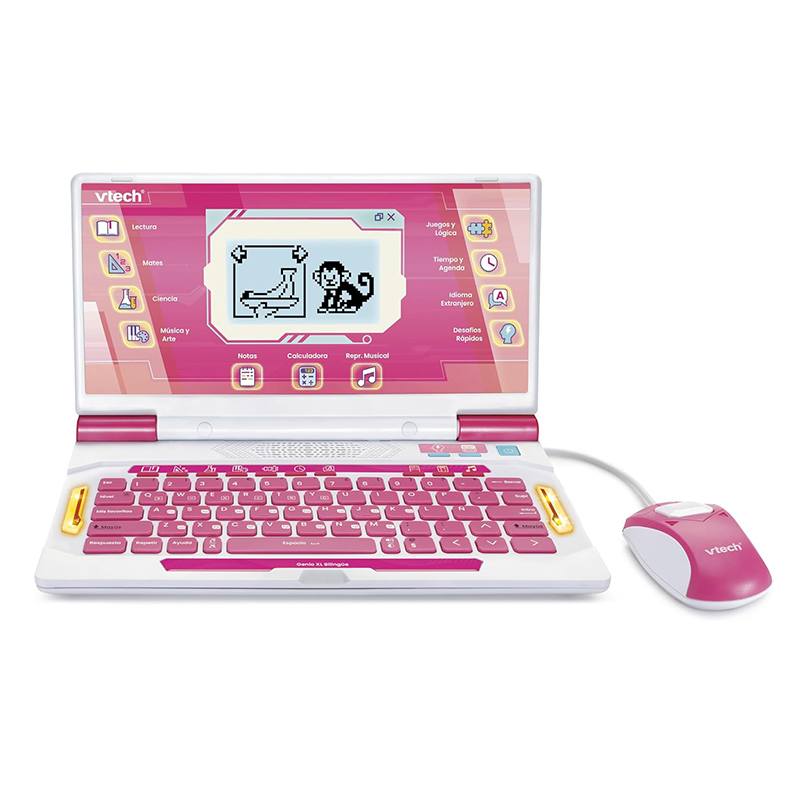 Genio XL Ordenador Bilingüe Rosa