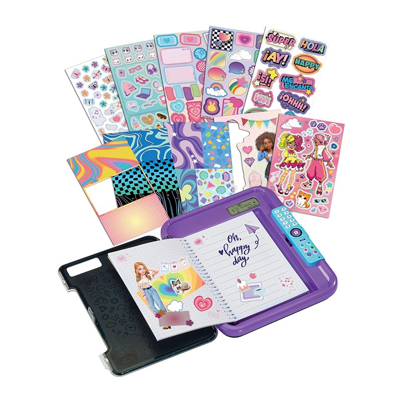 Kidisecrets 365 Mi Diario de Audios Secretos Negro - Imagen 2