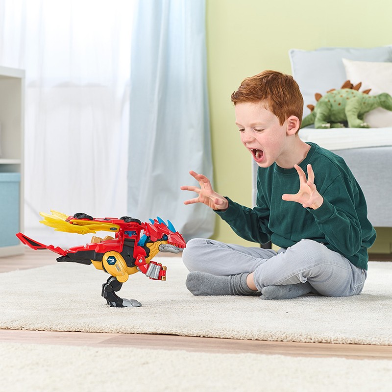 Switch and Go Dinos 2 em 1 DragoRex - Dinocar - Imagem 2