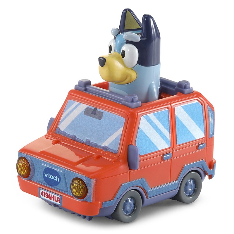 Bluey Circuito Tut Tut Bólidos Casa Familiar Bluey com Carro - Imagem 3