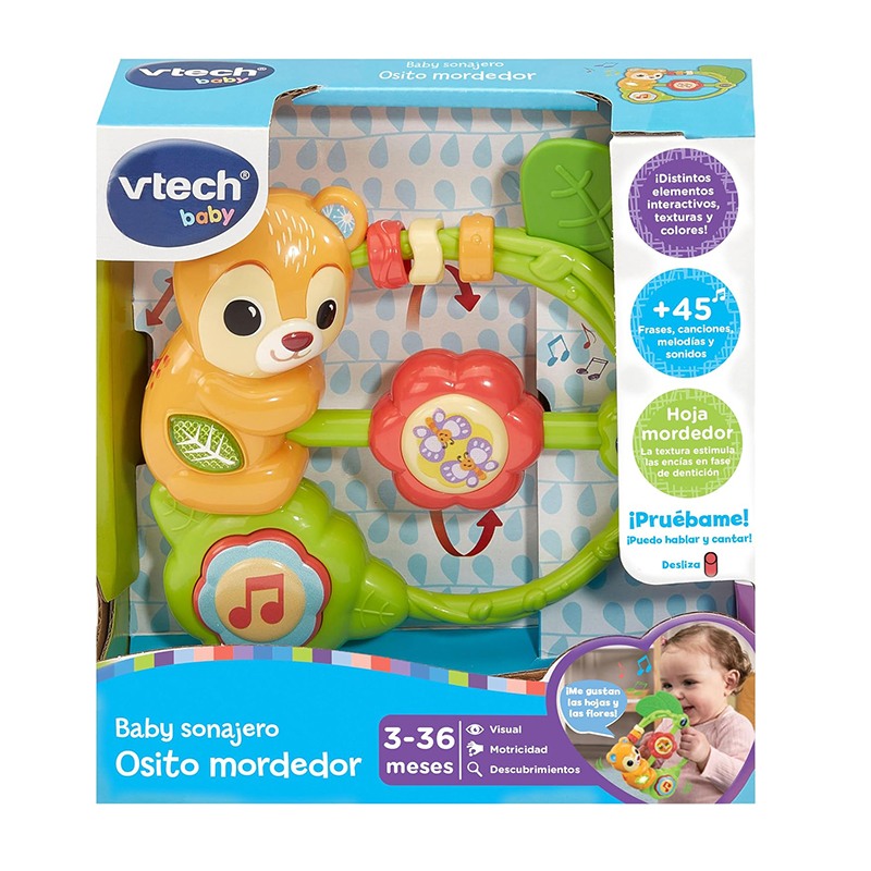 Baby Sonajero Osito Mordedor - Imagen 2
