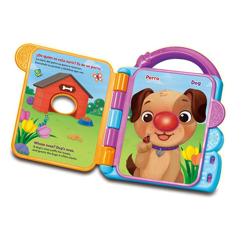 Libro Bilingüe ¿De quién será esta Nariz?